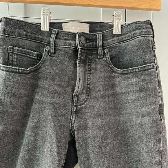 Everlane Mid Rise Skinny Jean in Washed Black size 27 - Picture 7 of 8